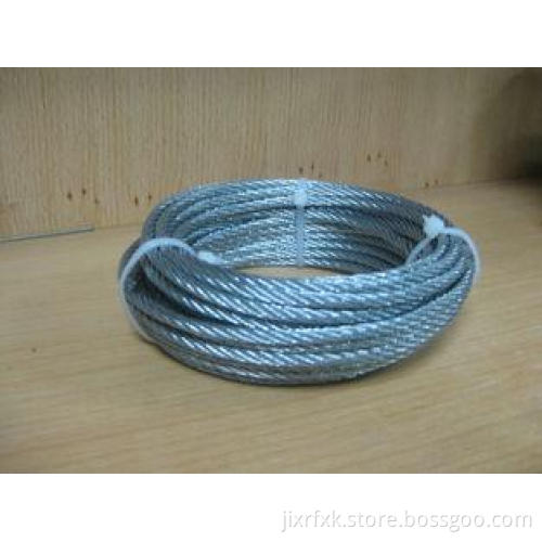 Industrial 30mm 316 Stainless Steel Wire Rope 6x37 With DIN